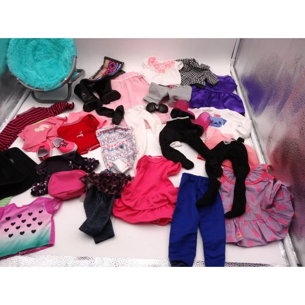 Our Generation Doll Clothing for 18 inch Doll 20 Plus Clothes Shoes‎ Boots Chair